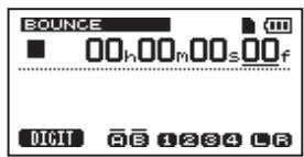 BOUNCE 00h00m00s00f DIGIT 1284 LR