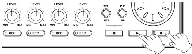LEVEL MIN MAX LEVEL MIN MAX LEVEL MIN MAX LEVEL MIN MAX REC REC REC REC REC RTZ LRP ■ ► ●