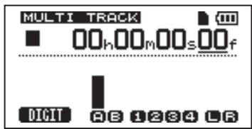 MULTI TRACK 00h00m00s00f DICT A B 1234 LR