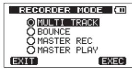 TASCAM DP-004 - Using the bounce function - 1