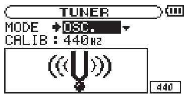 TASCAM DR-1 - Oscillator mode - 1