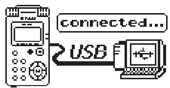 TASCAM DR-1 - Connecting with a computer - 1