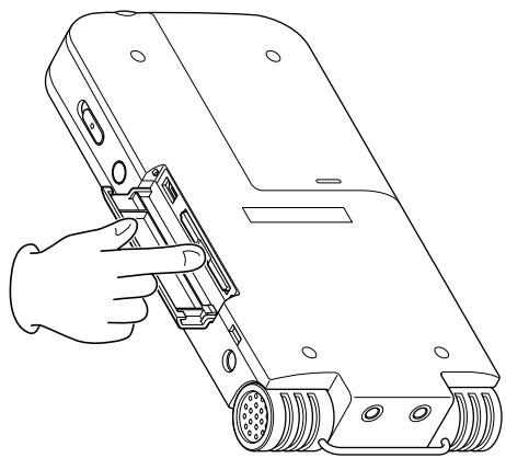 TASCAM DR-1 - CAUTION - 1