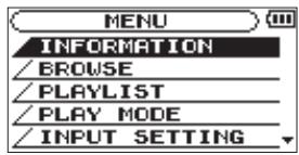 TASCAM DR-2D - Setting the date and time - 1