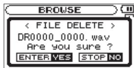 TASCAM DR-2D - DELETE - 1