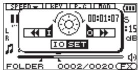 TASCAM DR-2D - Turning loop playback ON/OFF - 1