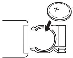 TASCAM DR-2D - Changing the coin-shaped battery - 2
