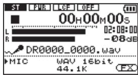 TASCAM DR-2D - Recording - 1