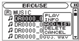TASCAM DR-2D - NOTE - 1