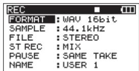 TASCAM DR-680 - NOTE - 1