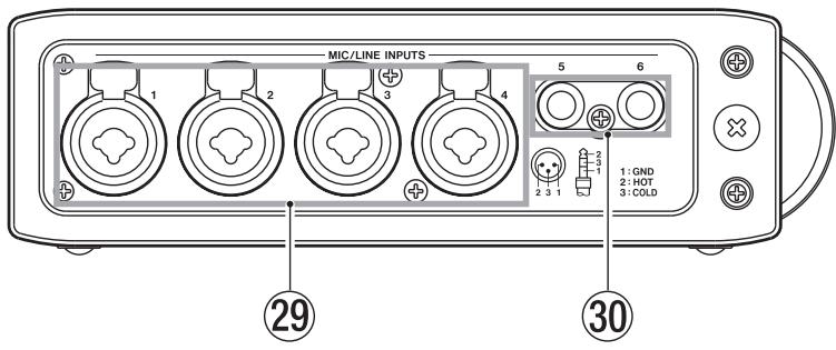 TASCAM DR-680 - Left side panel - 1