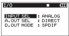 TASCAM DR-680 - Analog output settings - 1