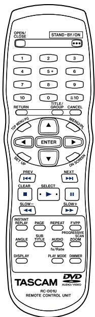 TASCAM DV-D01U - OWNER'S MANUAL - 9
