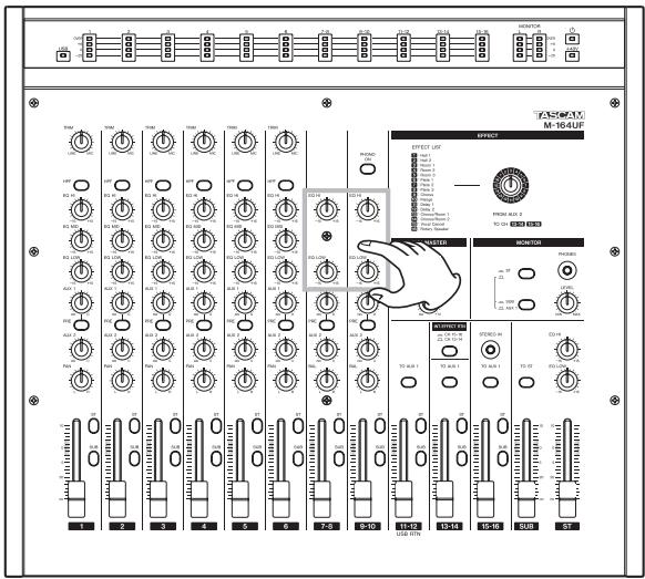 TASCAM M-164 - - Using the mixer - 1