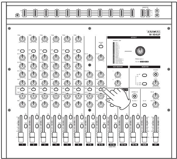 TASCAM M-164FX - - Using the mixer - 2