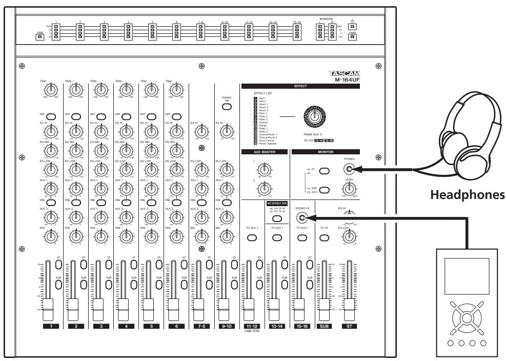 TASCAM M-164FX - Precautions before making connections - 2