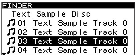 TASCAM SS-CDR1 - Selecting the track to play - 1