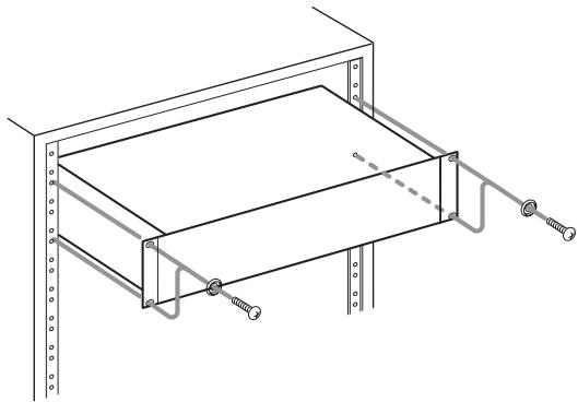 TASCAM SS-CDR1 - Rack-mounting the Unit - 1