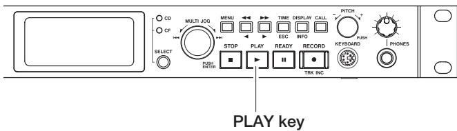 TASCAM SS-CDR1 - Basic recording operation - 2