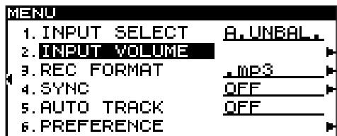 TASCAM SS-CDR1 - Adjusting the input signal level and balance - 1