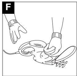 PARTNER HT60 - To stop your Hedgetrimmer - 5