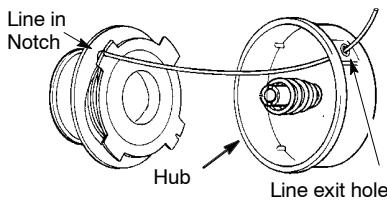 PARTNER PART COLIBRI 21CC - REPLACING THE LINE - 2