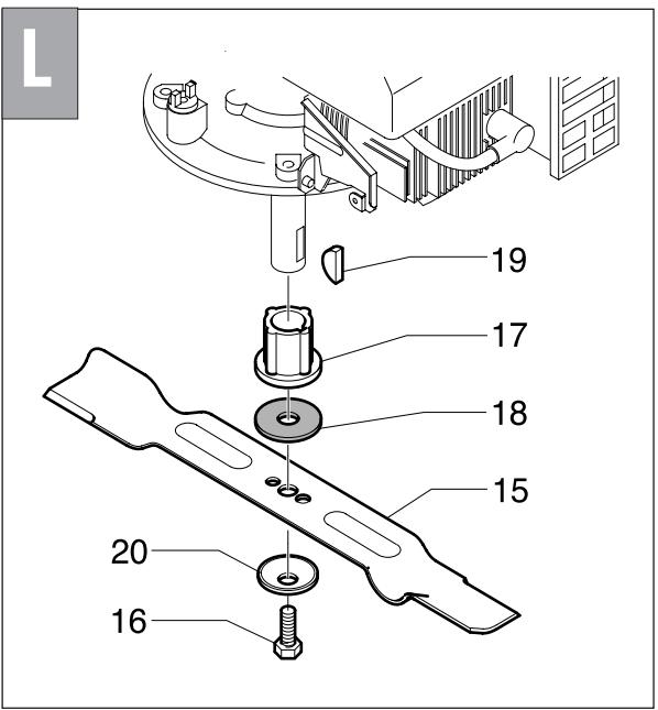 PARTNER PT3540S - BLADE (starts at page 38) - 31