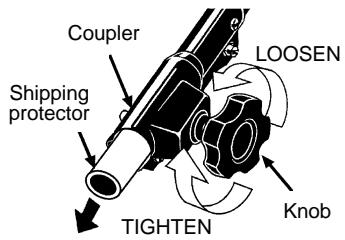 PARTNER T 280 - INSTALLING TRIMMER ATTACHMENT - 1