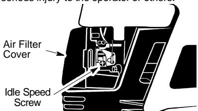 PARTNER T 280 - Idle Speed Adjustment - 1