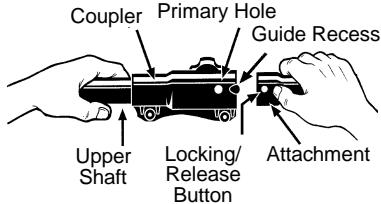 PARTNER T 280 - INSTALLING OPTIONAL ATTACHMENTS - 1