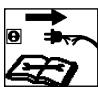 PARTNER 371 - Explanation of Symbols on the Electric Wheeled Rotary Lawnmower - 5