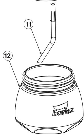 EARLEX HV3500 - EXPLODED PARTS VIEW - 4