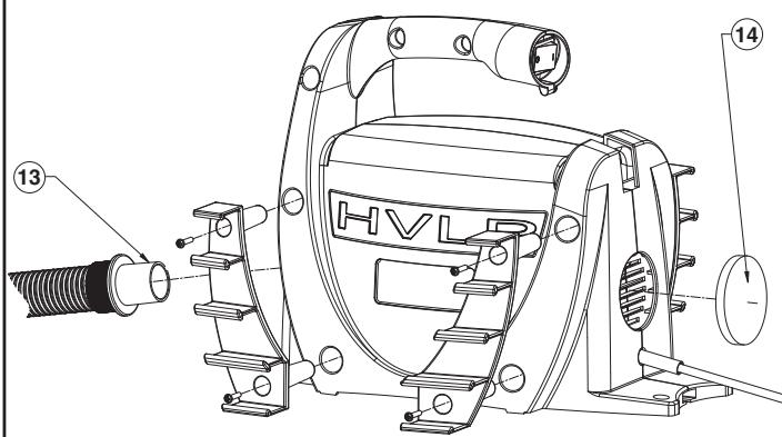 EARLEX HV3500 - EXPLODED PARTS VIEW - 6