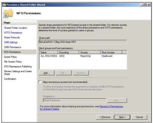 LACIE 12BIG RACK NETWORK - Partager le volume - 5