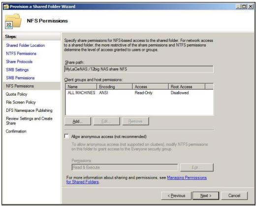 LACIE 12BIG RACK NETWORK - Partager le volume - 8