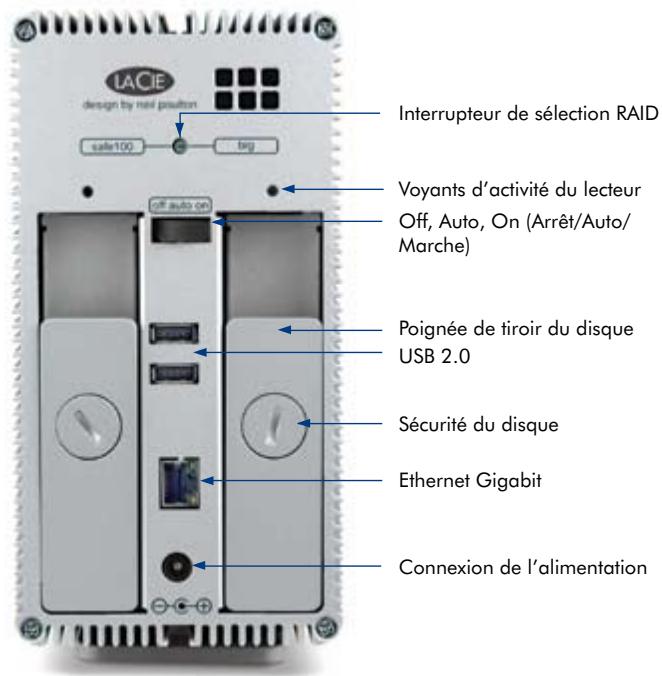 LACIE 2BIG NETWORK - Capacités de serveur multimédia - 1