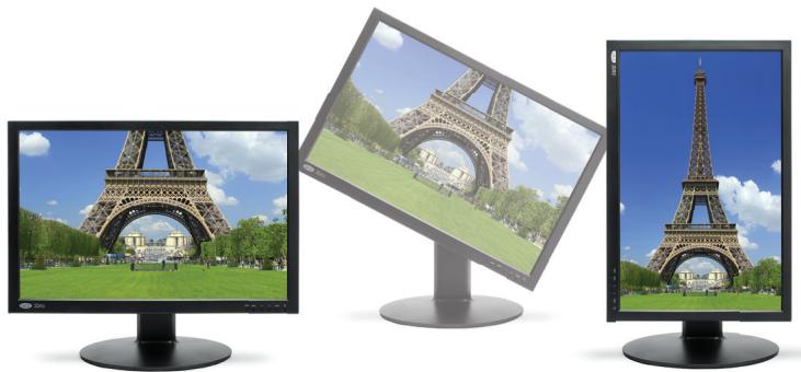 LACIE 324I - Mode Portrait et Compatible VESA 100 - 1