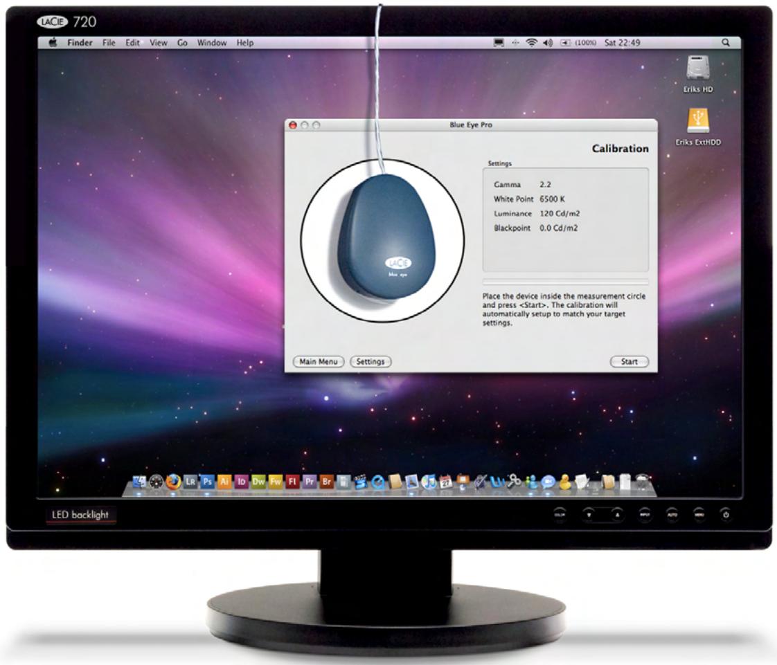 LACIE 720 HOOD CALIBRATION SOFTWARE - Solution d'étalonnage de moniteur (périphérique + logiciel) - 1