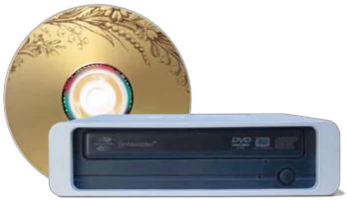 LACIE D2 DVD±RW 22X WITH LIGHTSCRIBE - Configuration minimale - 1