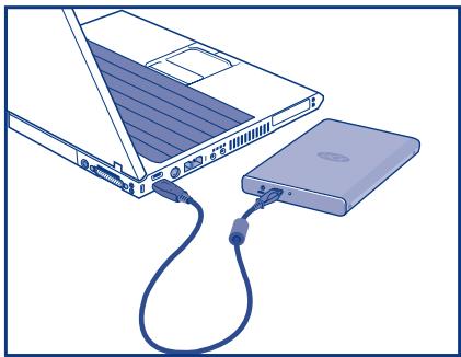 LACIE HARD DRIVE - Plug-and-Play Setup for Windows and Mac OS X - 1