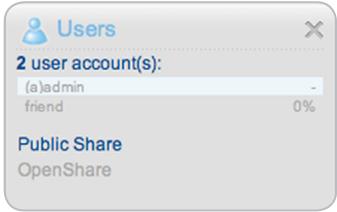 LACIE NETWORK SPACE MAX - Widgets personnisables - 1