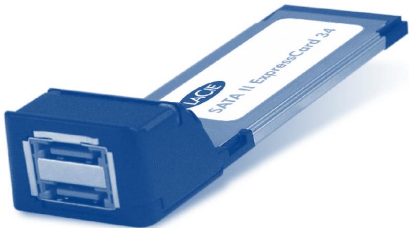 LACIE SATA II EXPRESSCARD 34 - SATA II ExpressCard 34 - 1