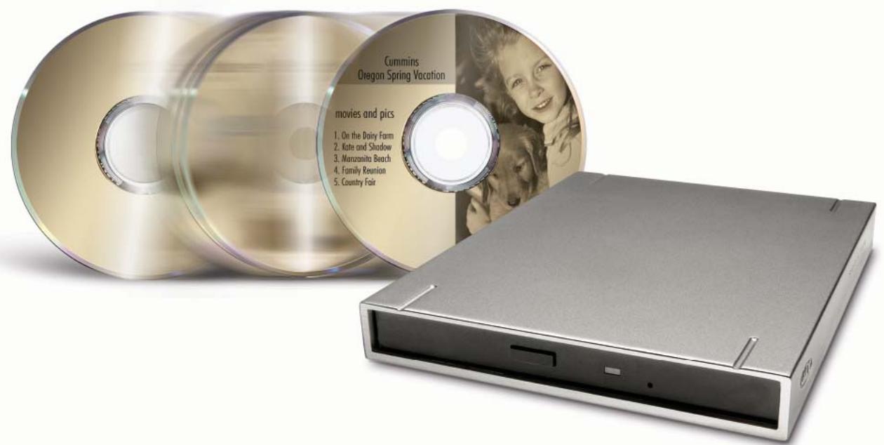 LACIE USB POCKET CD-RW - Une suite logicielle compale - 1