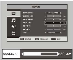 NESX NE-1617P - REGLAGE DE L'IMAGE - 1