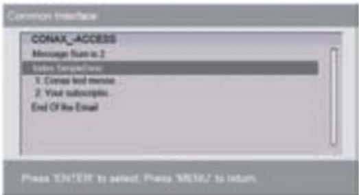 NESX NE2510 - Message - 1