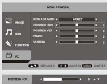 NESX NE2510 - Réglage AUTO - 1
