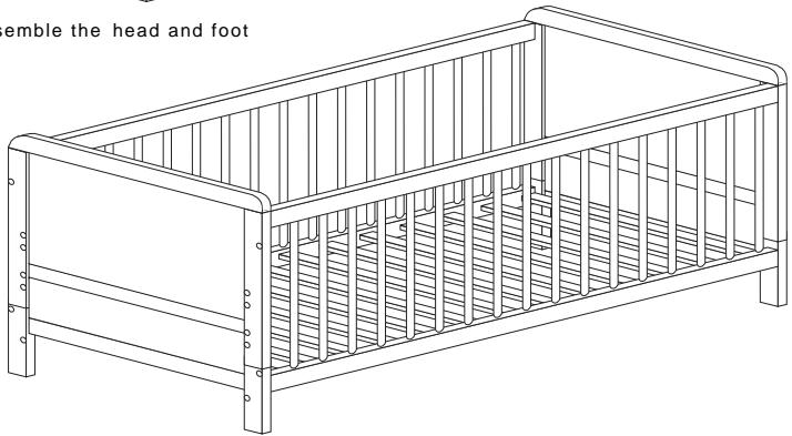 HAUCK LYON - How to assemble the cot: - 3