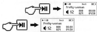 ESSENTIELB BALADEUR MP3 HIT B - Menu musique - 1