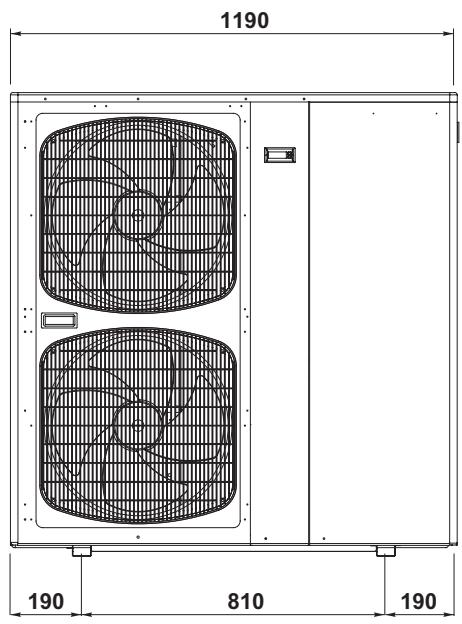 TECHNIBEL PHR 8 - - Dimensions et poids - 6