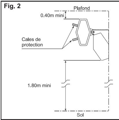 NOIROT ROYAT 2 - Choix de l'emplacement et positionnement de l'appareil - 2